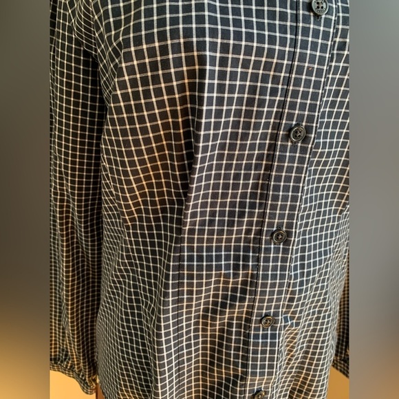 Lauren Ralph Lauren button down blouse top dark academia - Picture 2 of 11